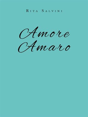 cover image of Amore amaro
